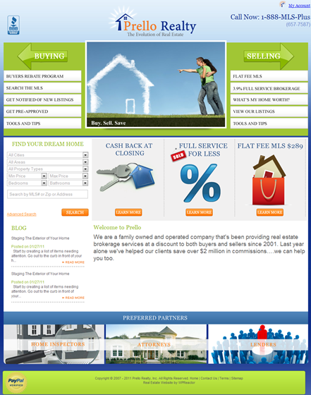 Websites: Prello Realty